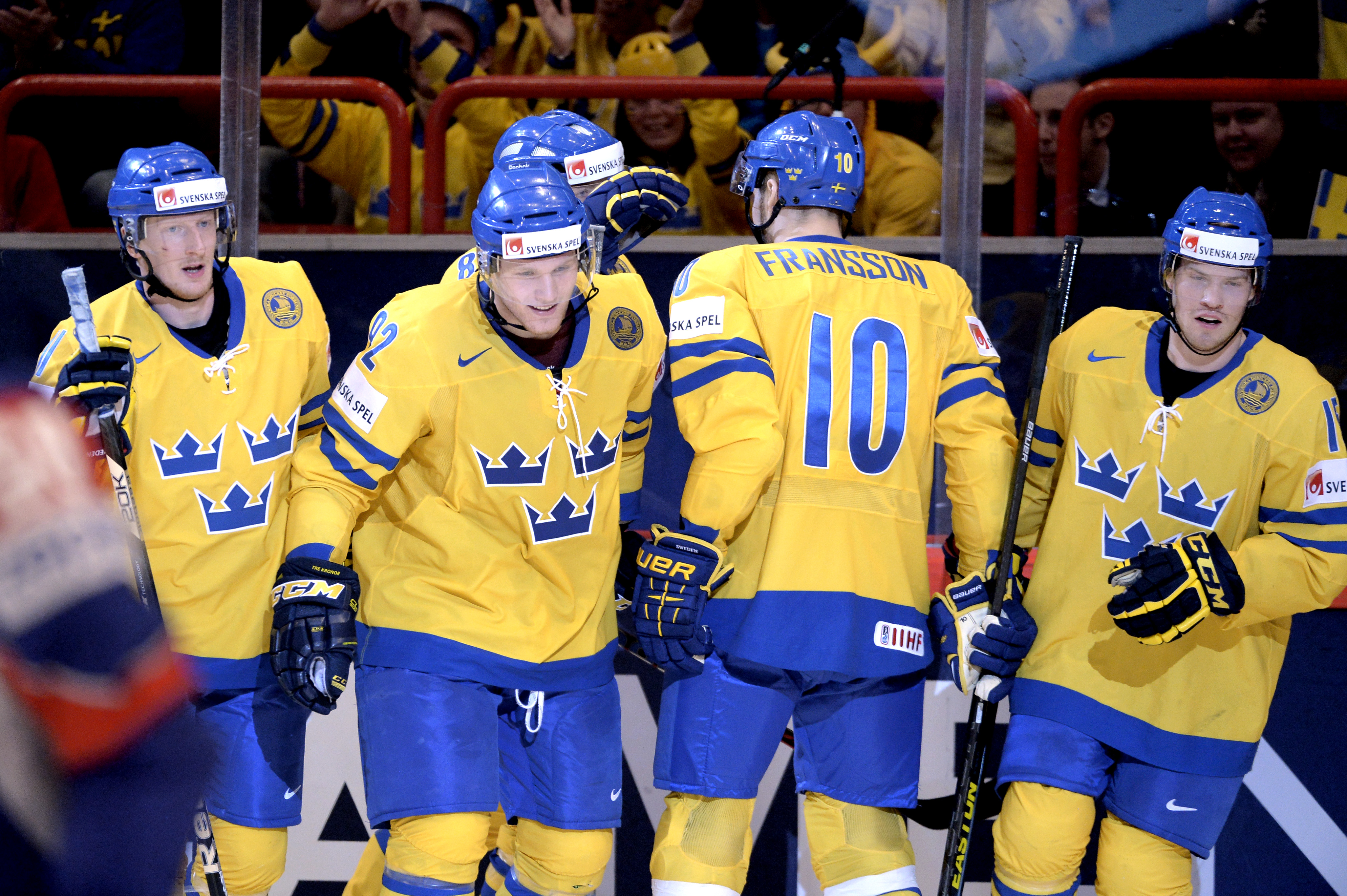 Hockey-VM, Slovenien, Sverige, Tre Kronor