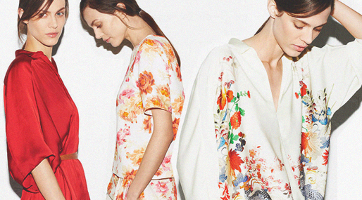 Vårkollektion, Zara, Lookbook
