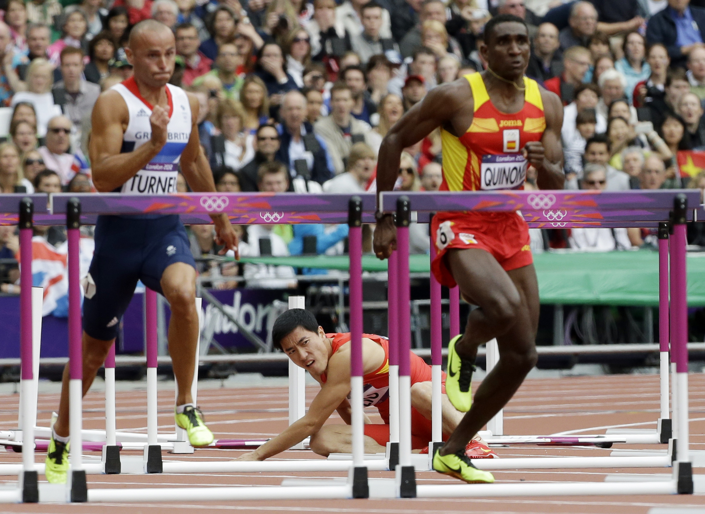 London, Kina, 110 Meter Häck, OS, Häcklöpning, Liu Xiang