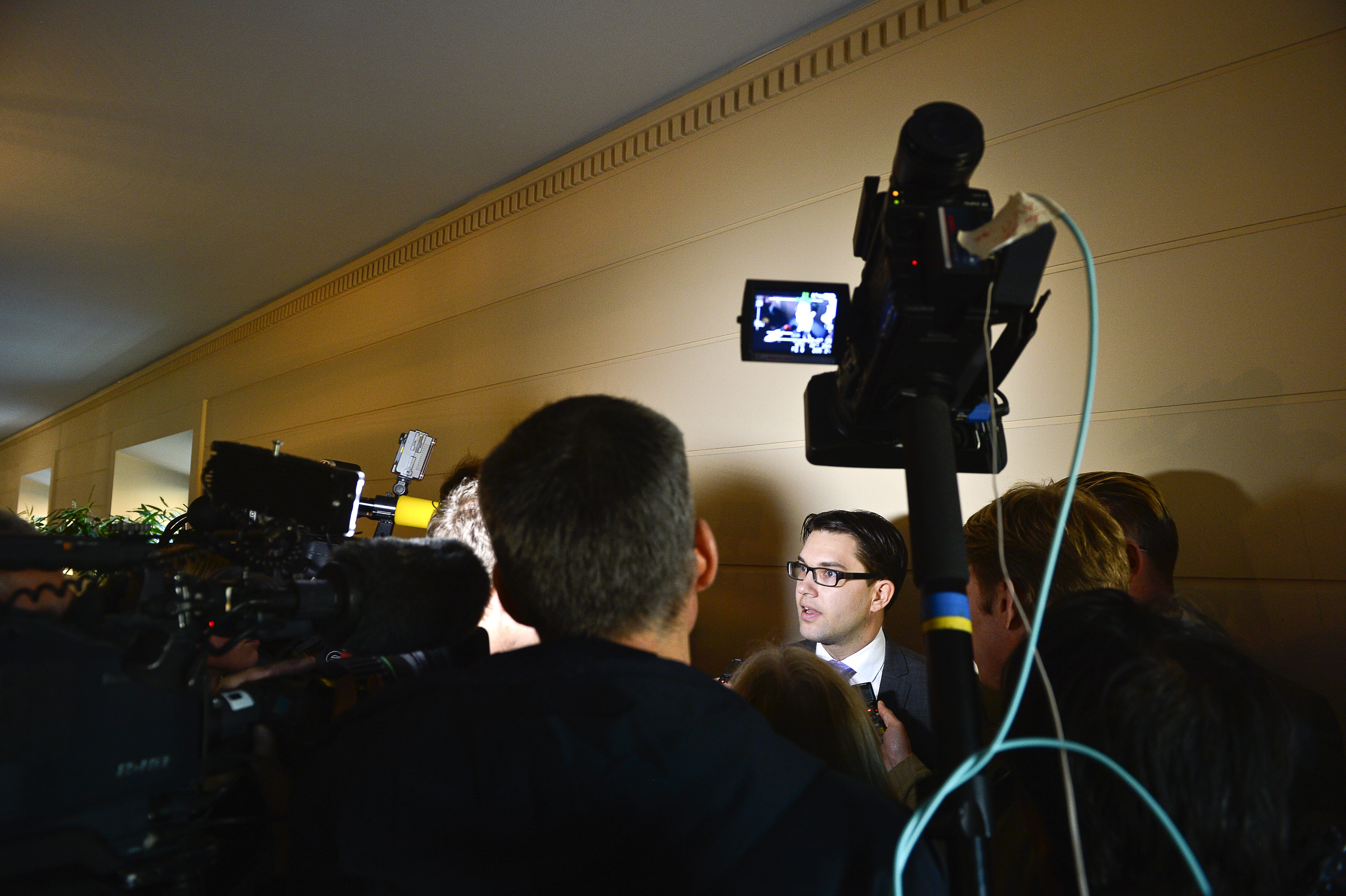 Kent Ekeroth, Sverigedemokraterna, Jimmie Åkesson, Erik Almqvist