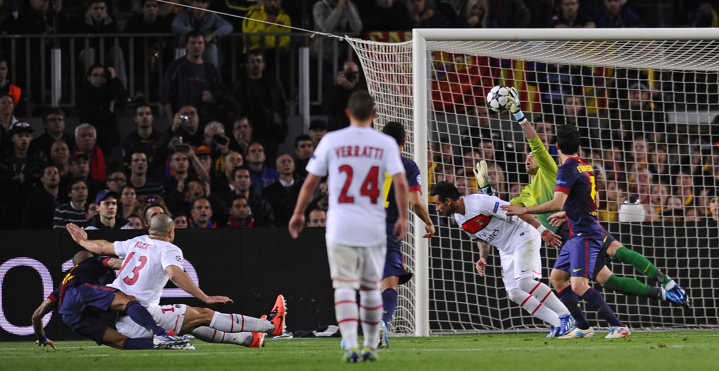 Zlatan Ibrahimovic, Champions League, Kvartsfinal, Barcelona, Paris SG