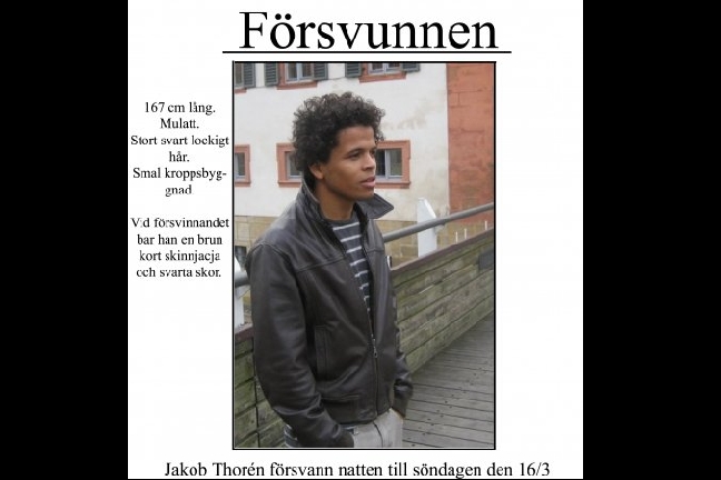 Försvunnen, Kriminellt, Polis, Missing People Sweden
