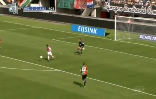 NEC Njimegen, Drömmål, Tobias Sana, Ajax