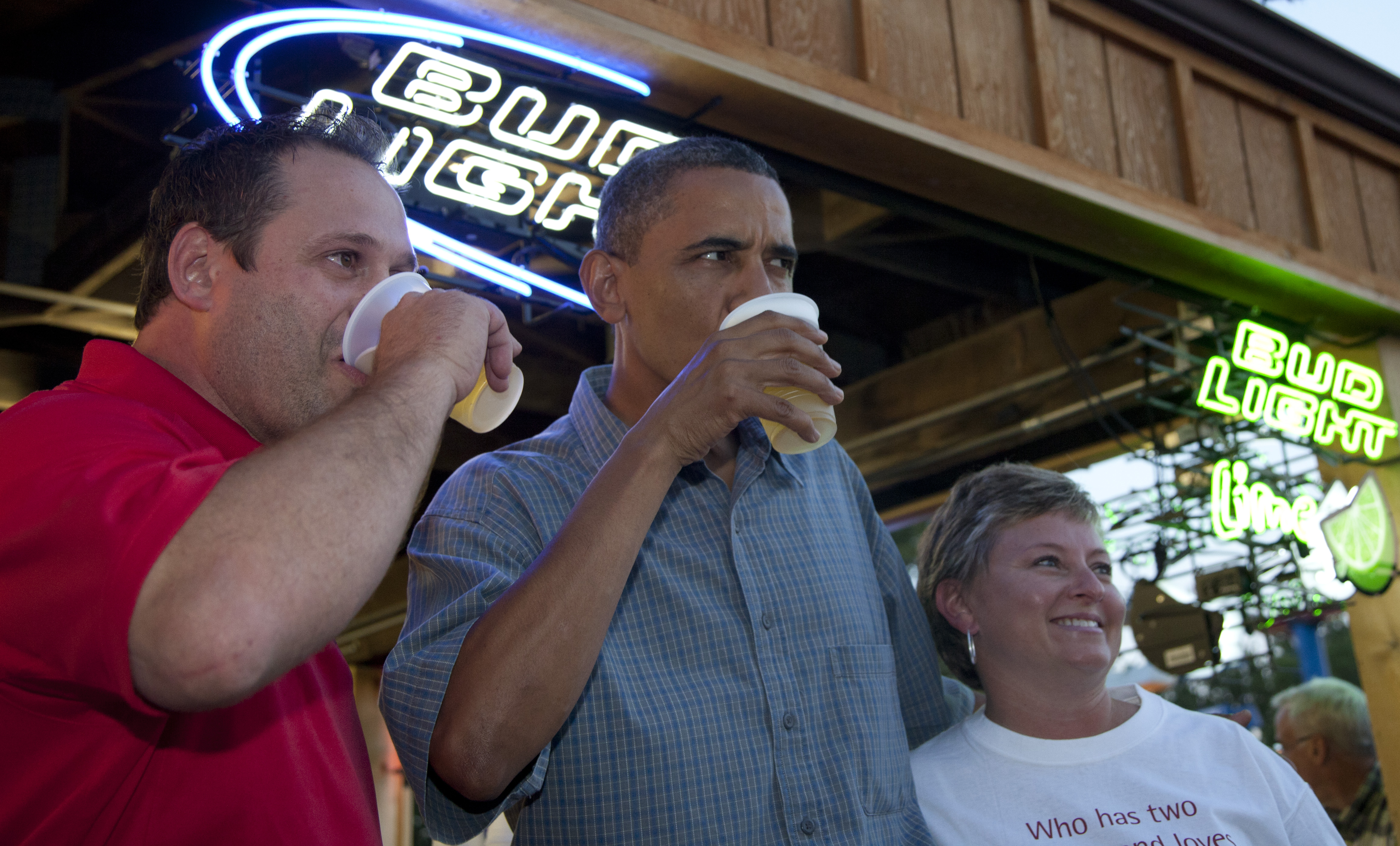 Iowa, Obama, Valet