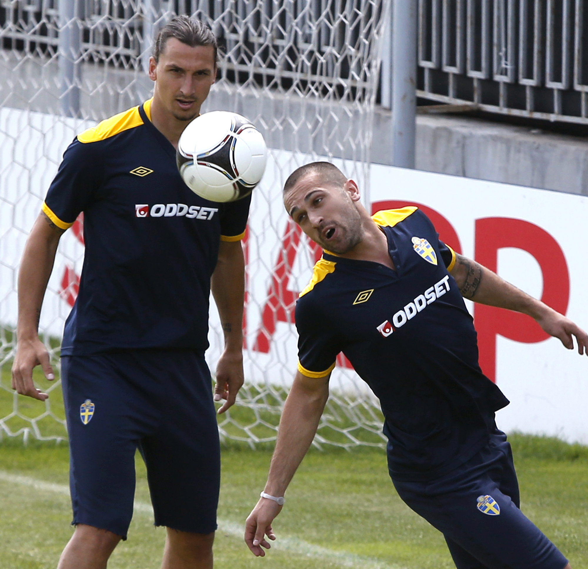 Fotboll, EM, Zlatan Ibrahimovic, Sverige, Bildspecial