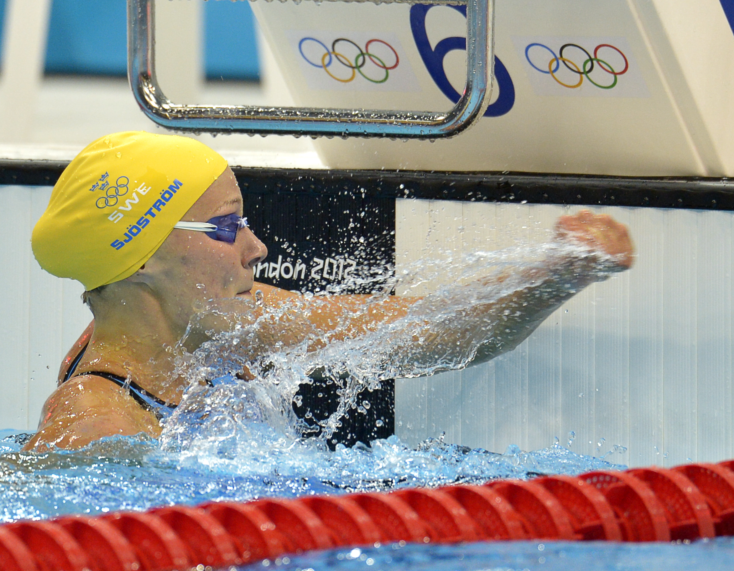 Sarah Sjostrom, OS i London, Simning