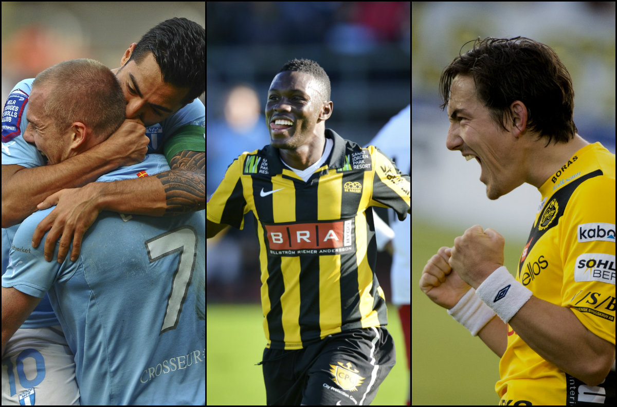 Pengar, Hacken, Elfsborg, MFF