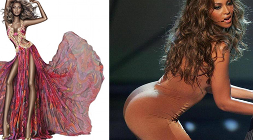 Cavalli, Beyonce, Photoshop