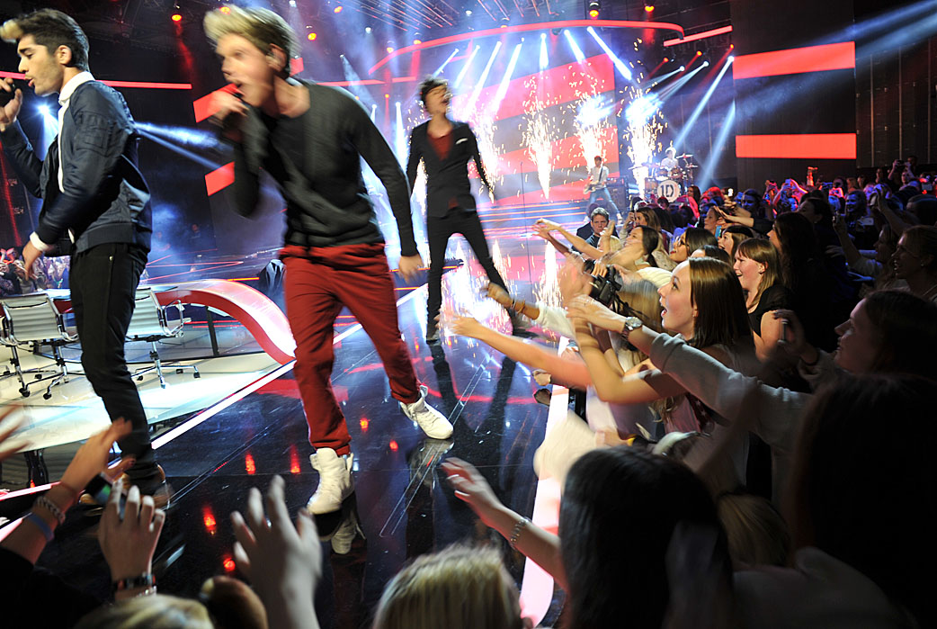 TV4, X-factor, One direction, Fans