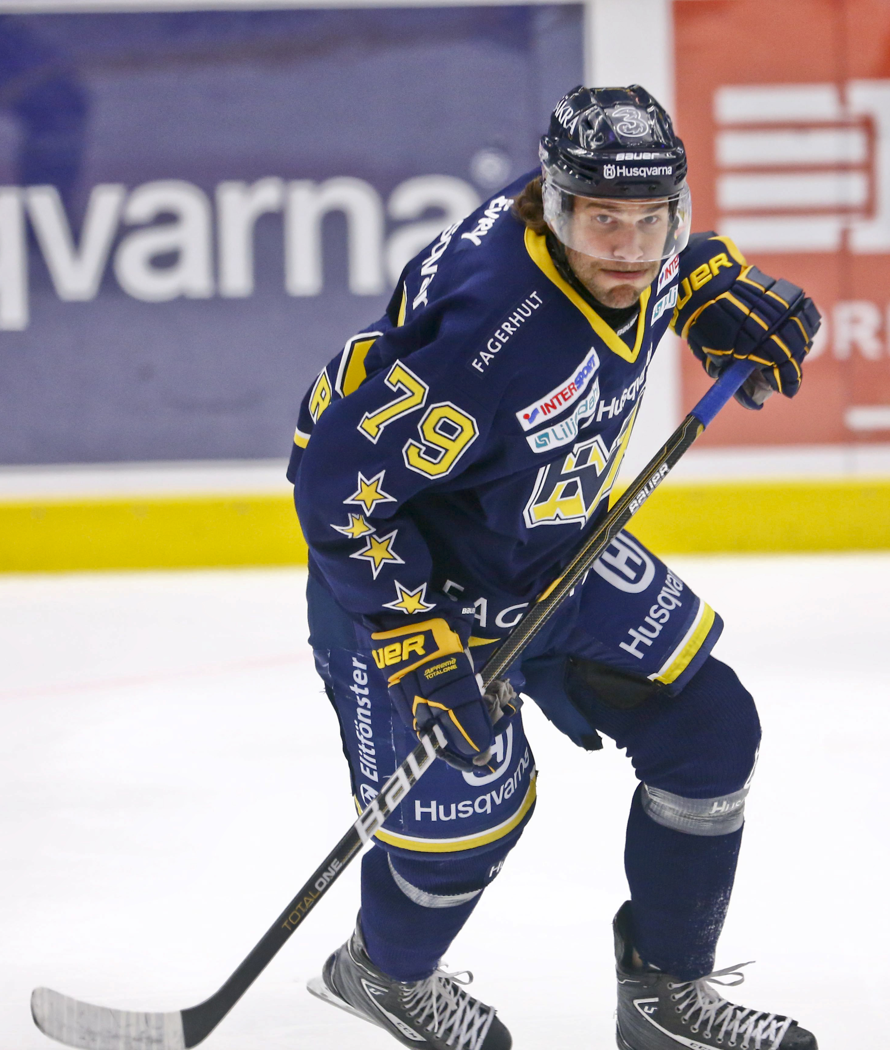 Johan Lindström, Vansinnestackling, HV71, Liam Reddox, Ulf Dahlén, Växjö Lakers