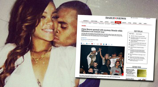 Chris Brown, Rihanna, otrohet