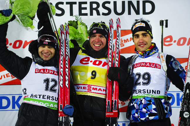 Bjorn Ferry, Bom, Skidskytte, Carl-Johan Bergman