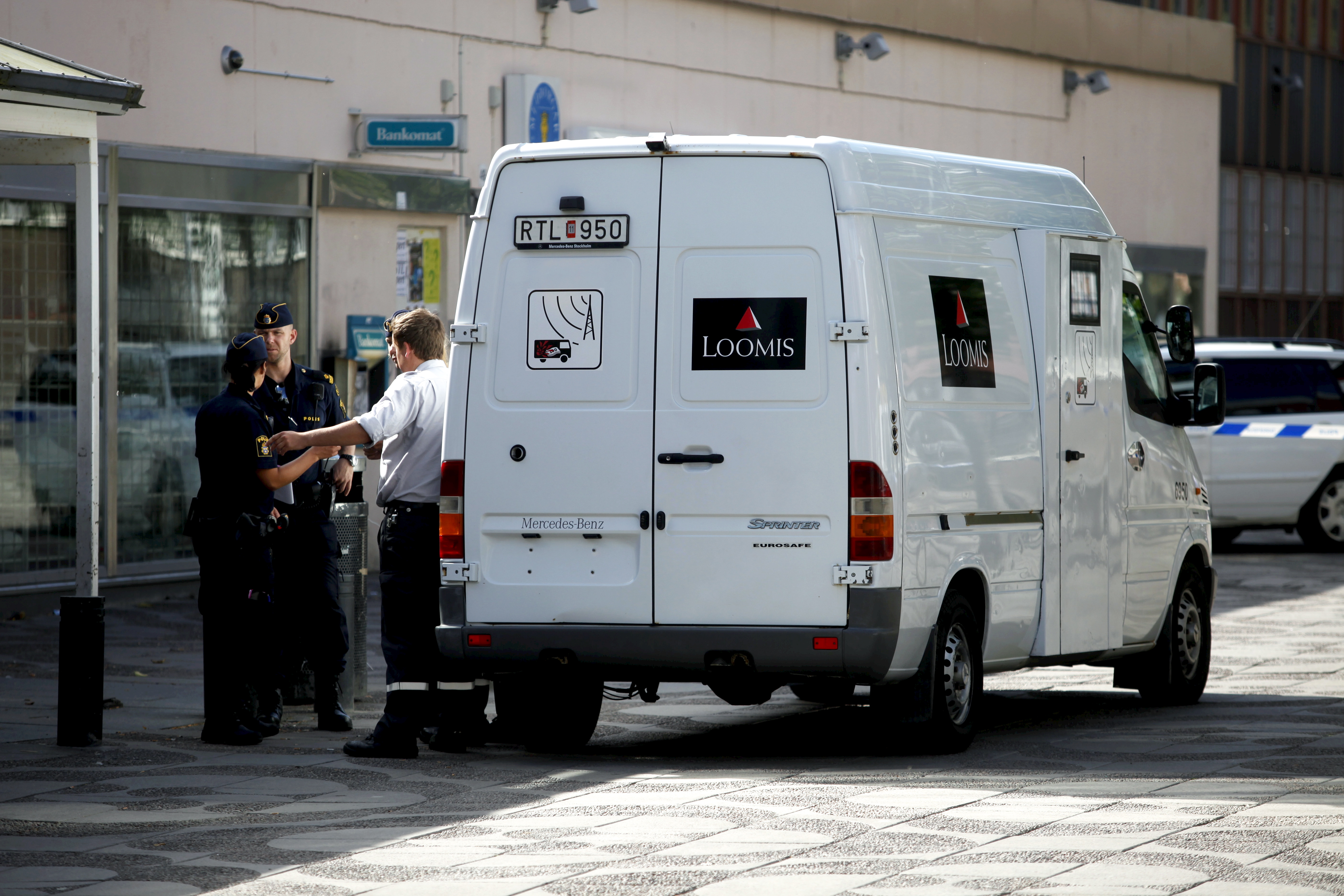 Rånare, Polis, Värdetransport, Värdetransportrån, Värderån, Kriminellt