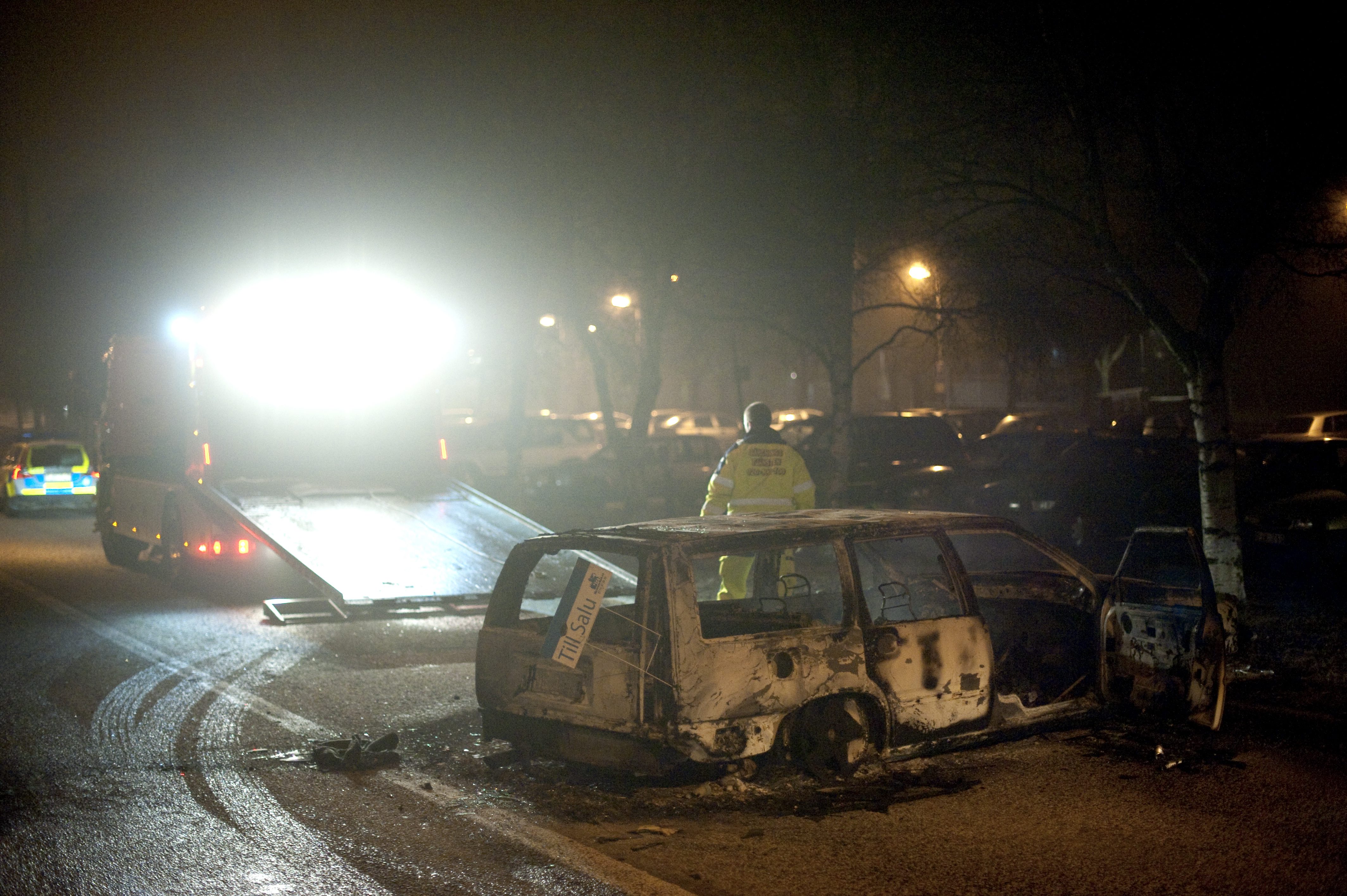 Polis, Backa, Kriminellt, Malmo, Gängkrig, Goteborg, Polisinsats, Bilbränder