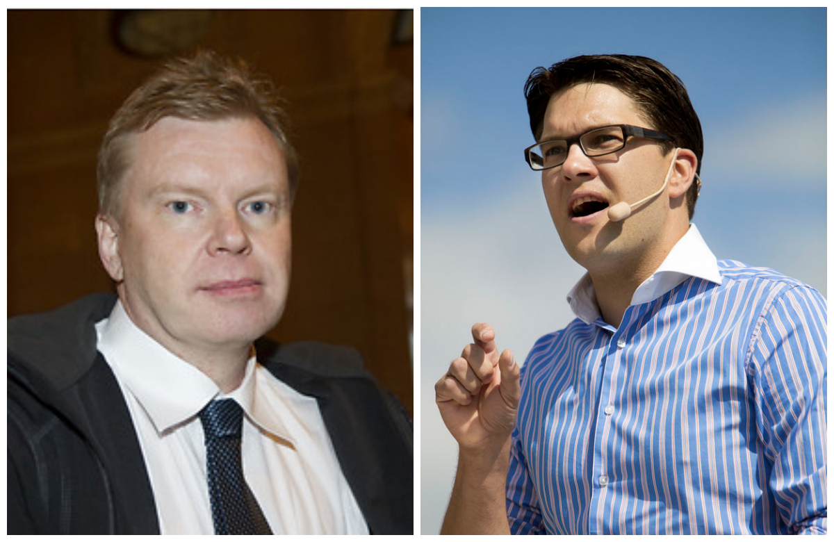 Polisanmälan, Lars Isovaara, Sverigedemokraterna, Stold, Vakt, Vaska, Jimmie Åkesson