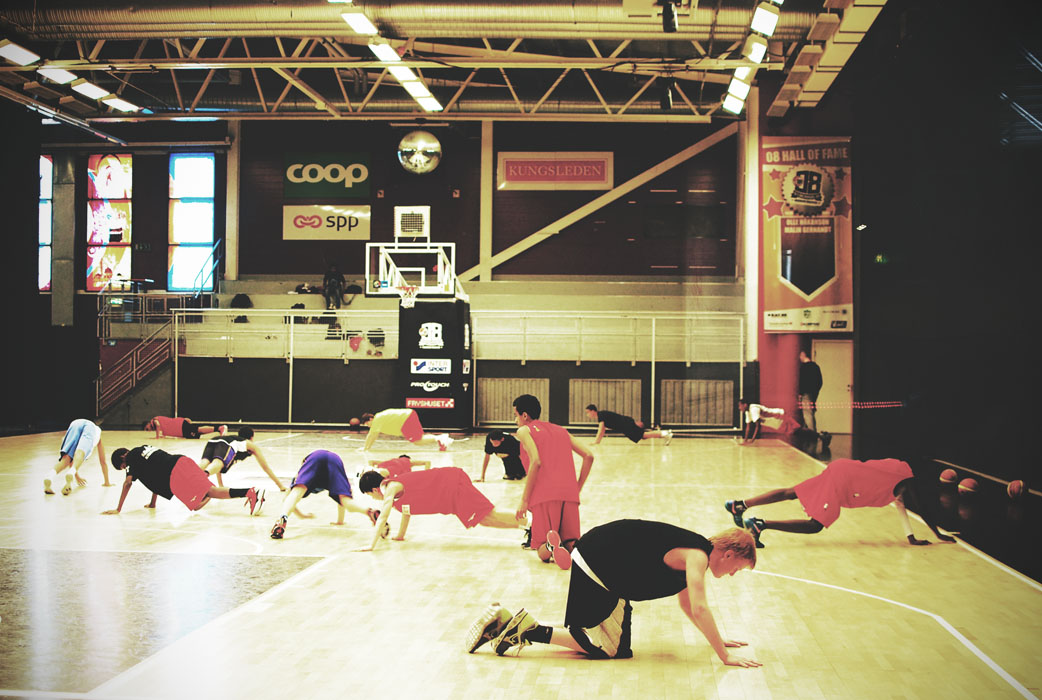 Skejtare, Fryshuset, Basketboll