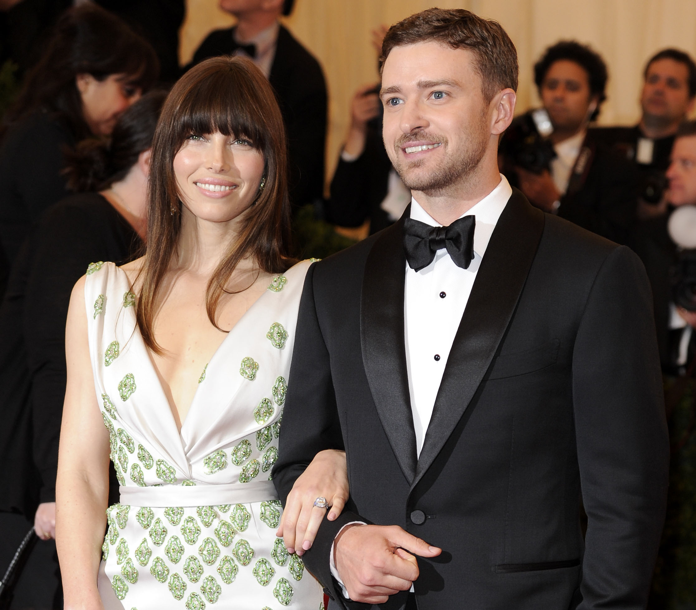 Gift Sig, Jessica Biel, Justin Timberlake, Brollop