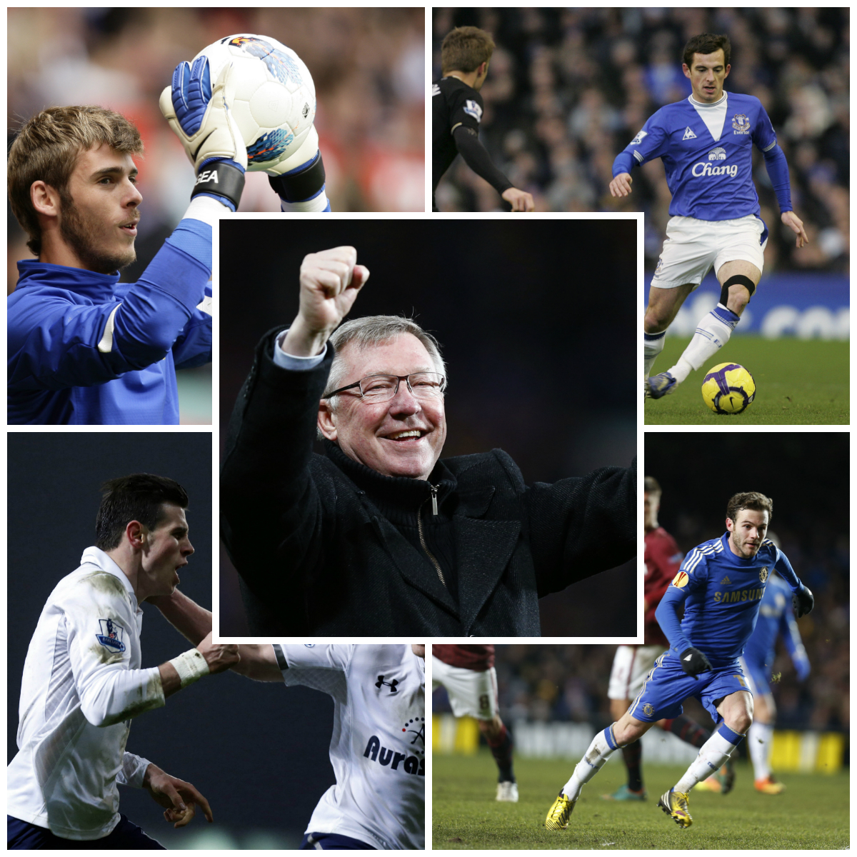 United, Suarez, Premier League, Sir Alex, Årets lag, Bale