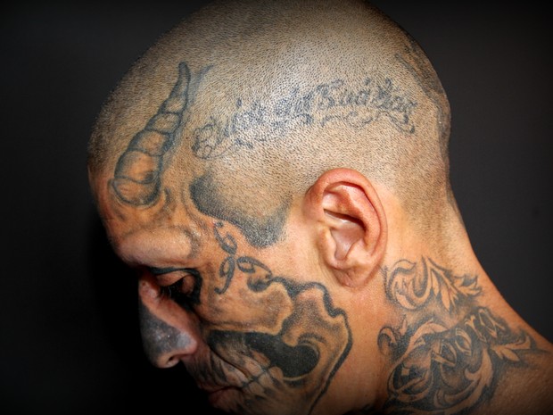 Tatuering, konstiga tatueringar, ögontatueringa