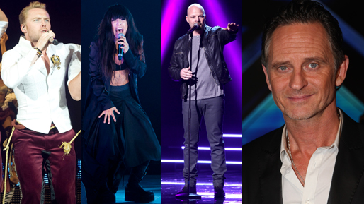 Awa, Ronan Keating, Isak, Orup, Benny, Loreen
