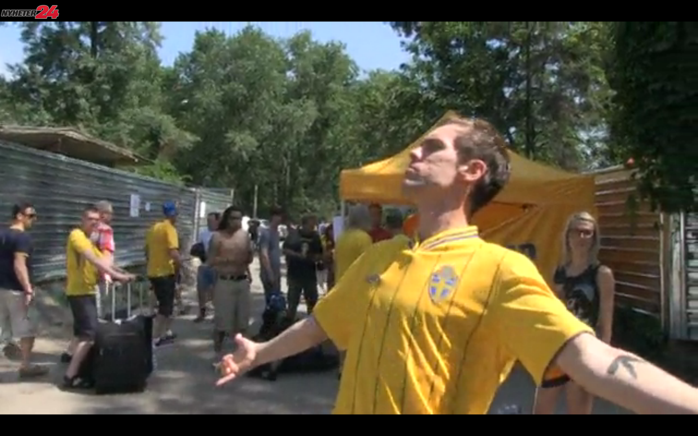 Landslaget, Fans, Kiev, EM, Sverige, Ukraina, VideoExtra, Camp Sweden, Fotboll, Zlatan Ibrahimovic