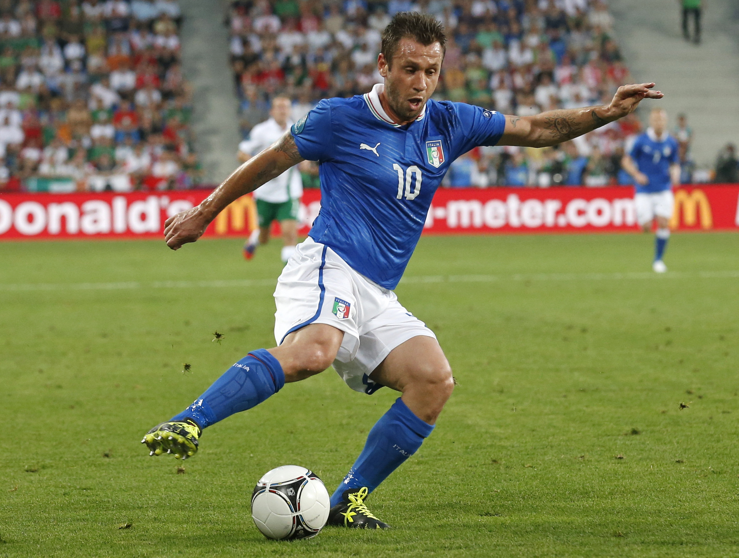 EM, Fotboll, Italien, EM-nyheter, Real Madrid, Spanien, Final, Antonio Cassano