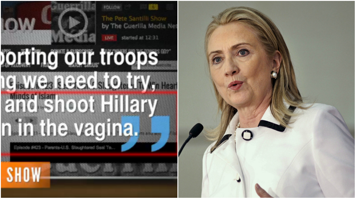Radio, programledare, Hillary Clinton