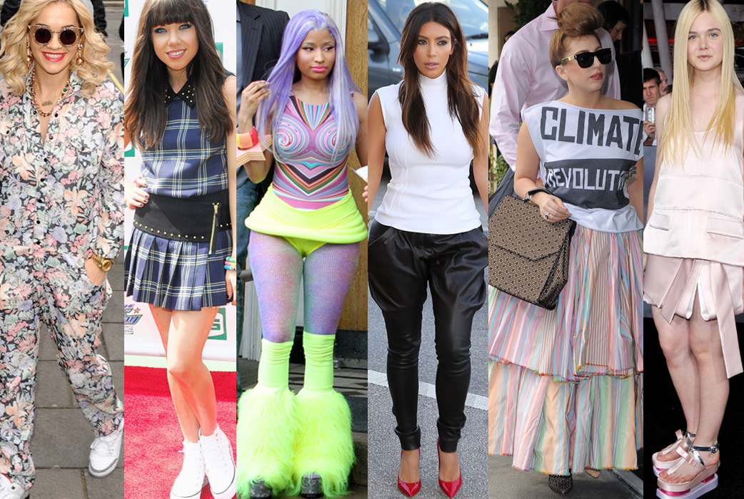 Kim Kardashian, Chloe Sevigny, Lady Gaga