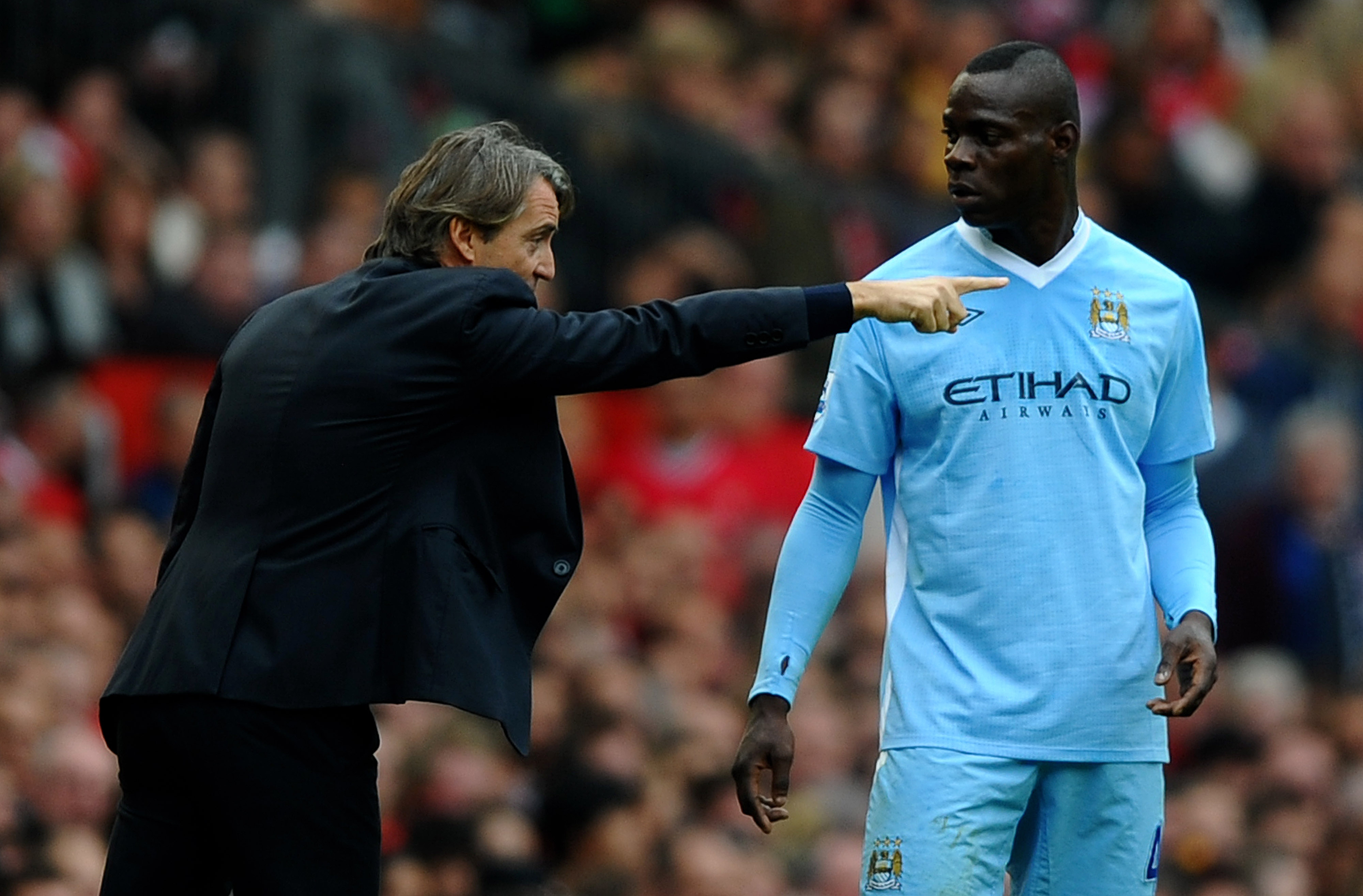 Fotboll, England, Italien, Manchester City, Mario Balotelli, Roberto Mancini, EM, EM-nyheter