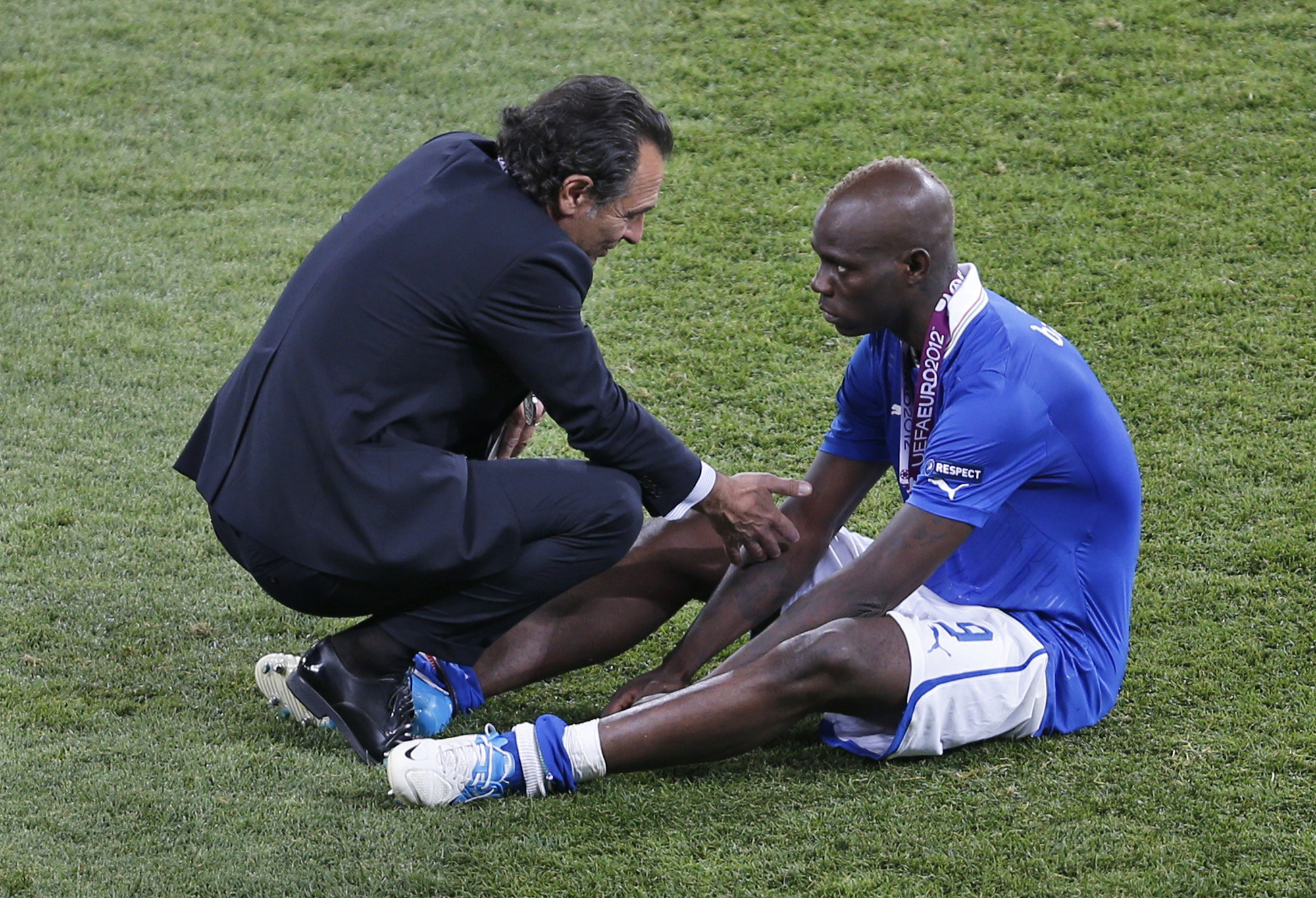 EM-guld, Mario Balotelli, Spanien, EM-nyheter, EM, Fotboll, Italien