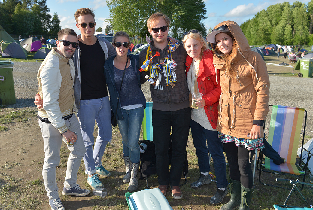 Hultsfredsfestivalen, festival, bilder, Besökare