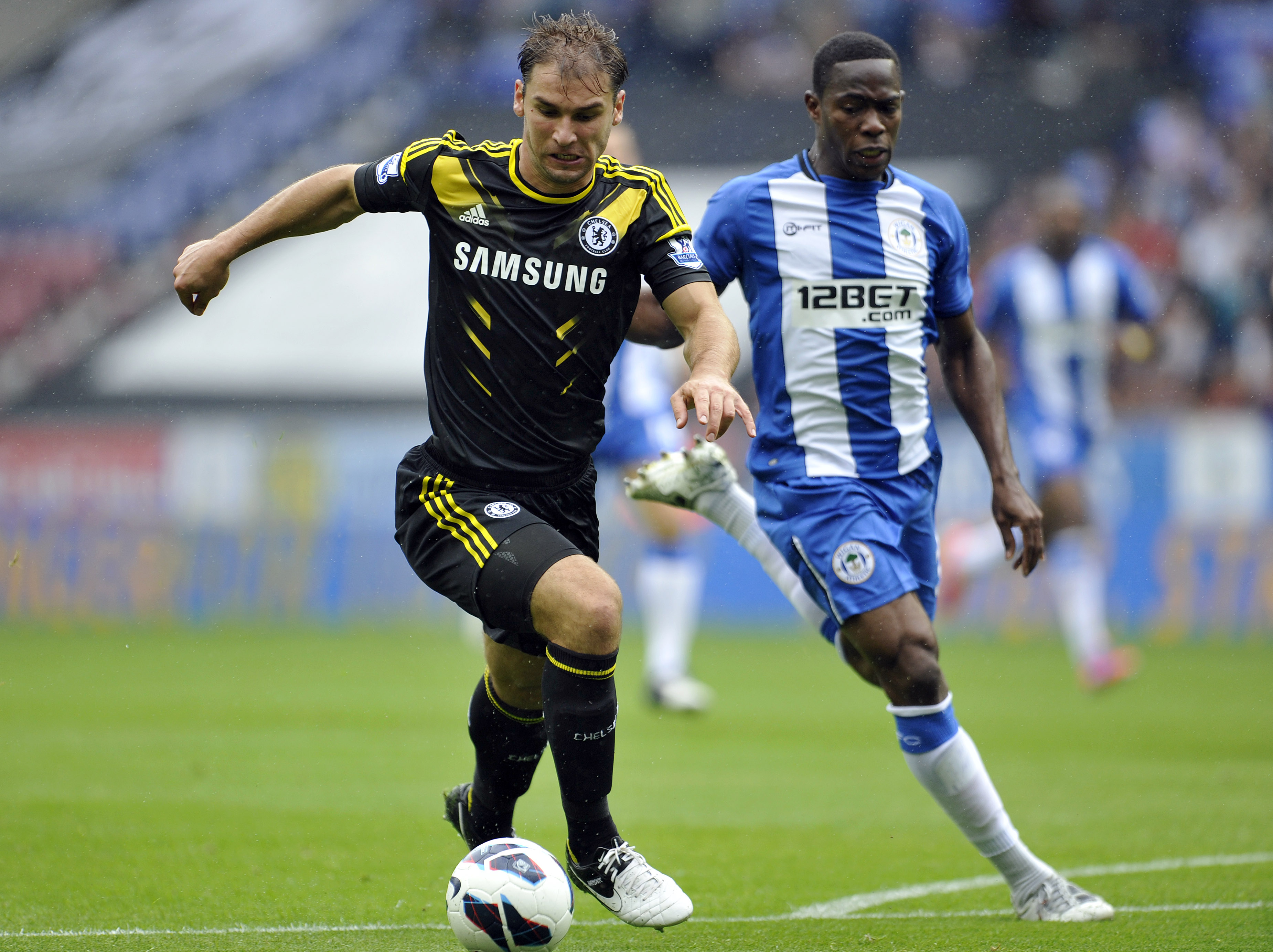 Chelsea, Wigan, Frank Lampard, Branislav Ivanovic, Eden Hazard, Premier League
