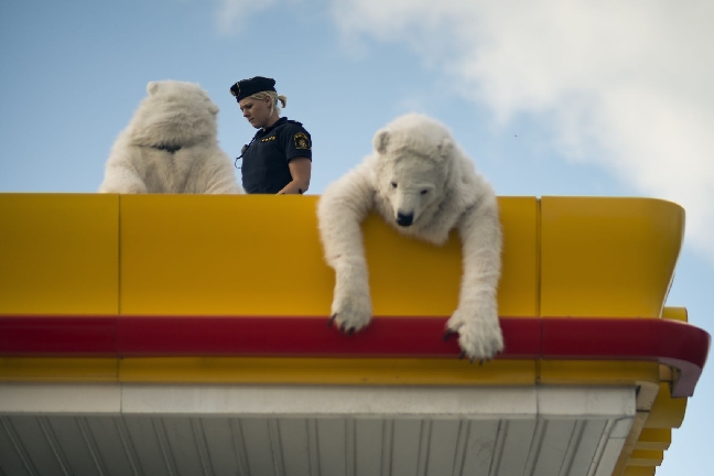 Protest, Greenpeace, Aktion, ST, Shell, Arktis