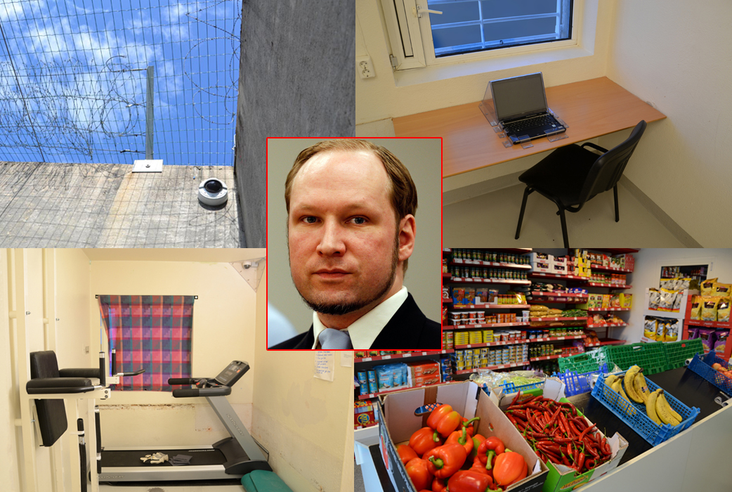 Utoya, Anders Behring Breivik, Ila-fängelset