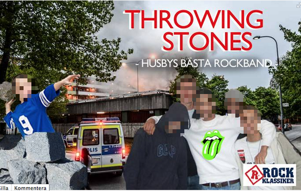 Husby, Rasism, rockklassiker, Facebook,  morronrock