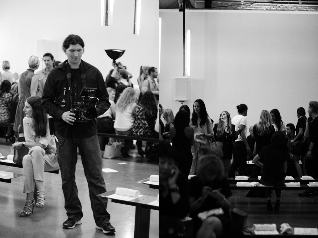 New York Fashion Week,  snapshots, Helmut Lang