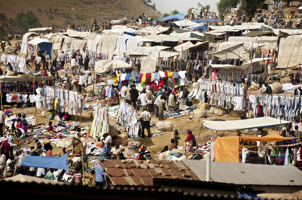 Afrika, Uganda, Rosa bussarna, Resa, Rwanda