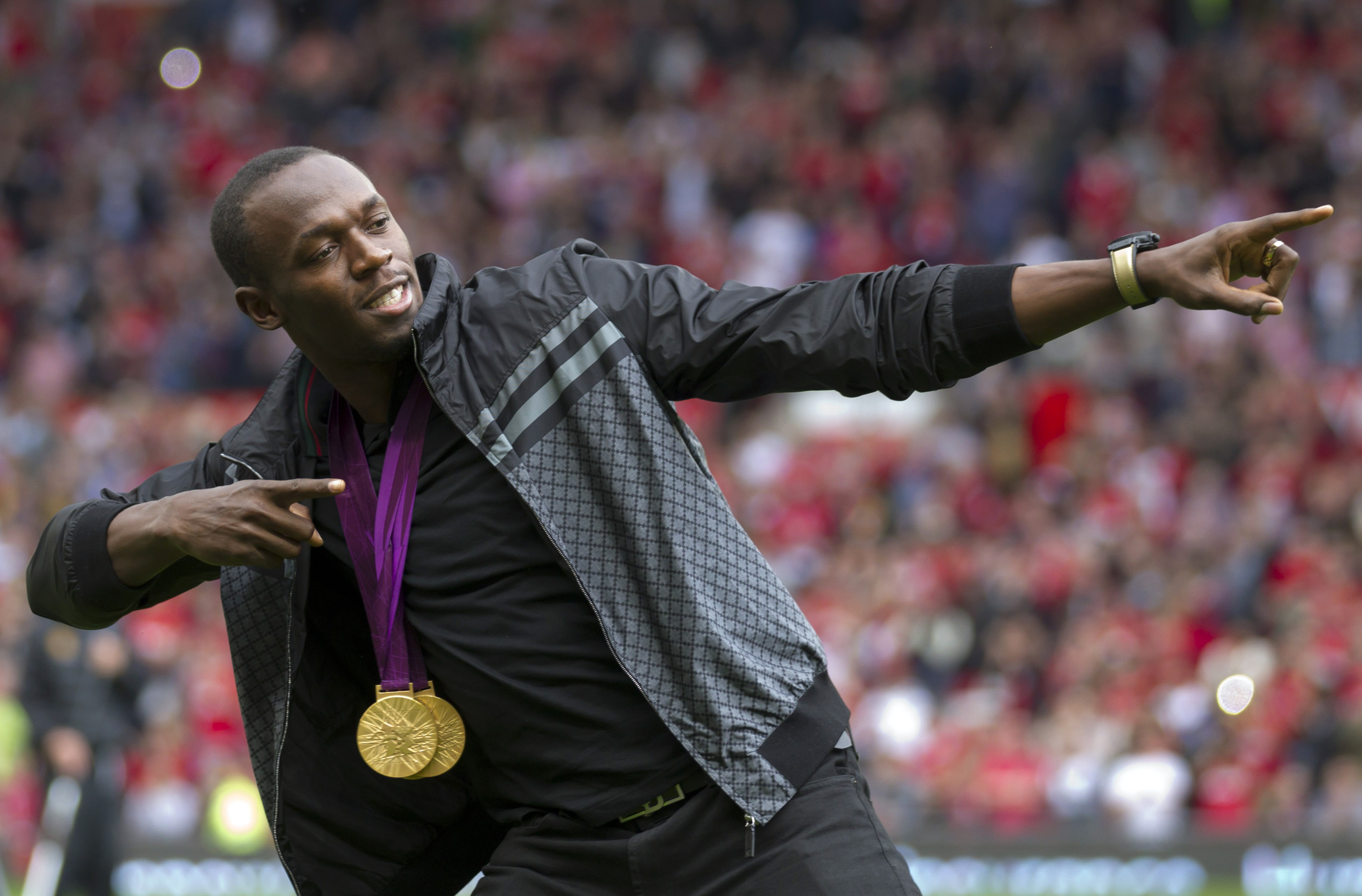 Sir Alex Ferguson, Fotbollskarriär, Manchester United, Usain Bolt