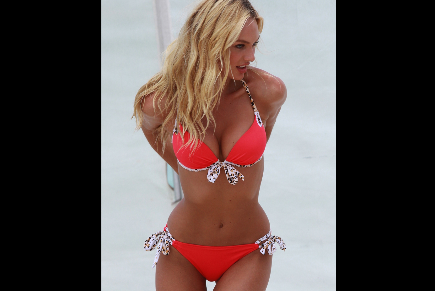 Victorias Secret, Stjärna, Strand, Modell, kändis, Candice, Hollywood, Plåtning