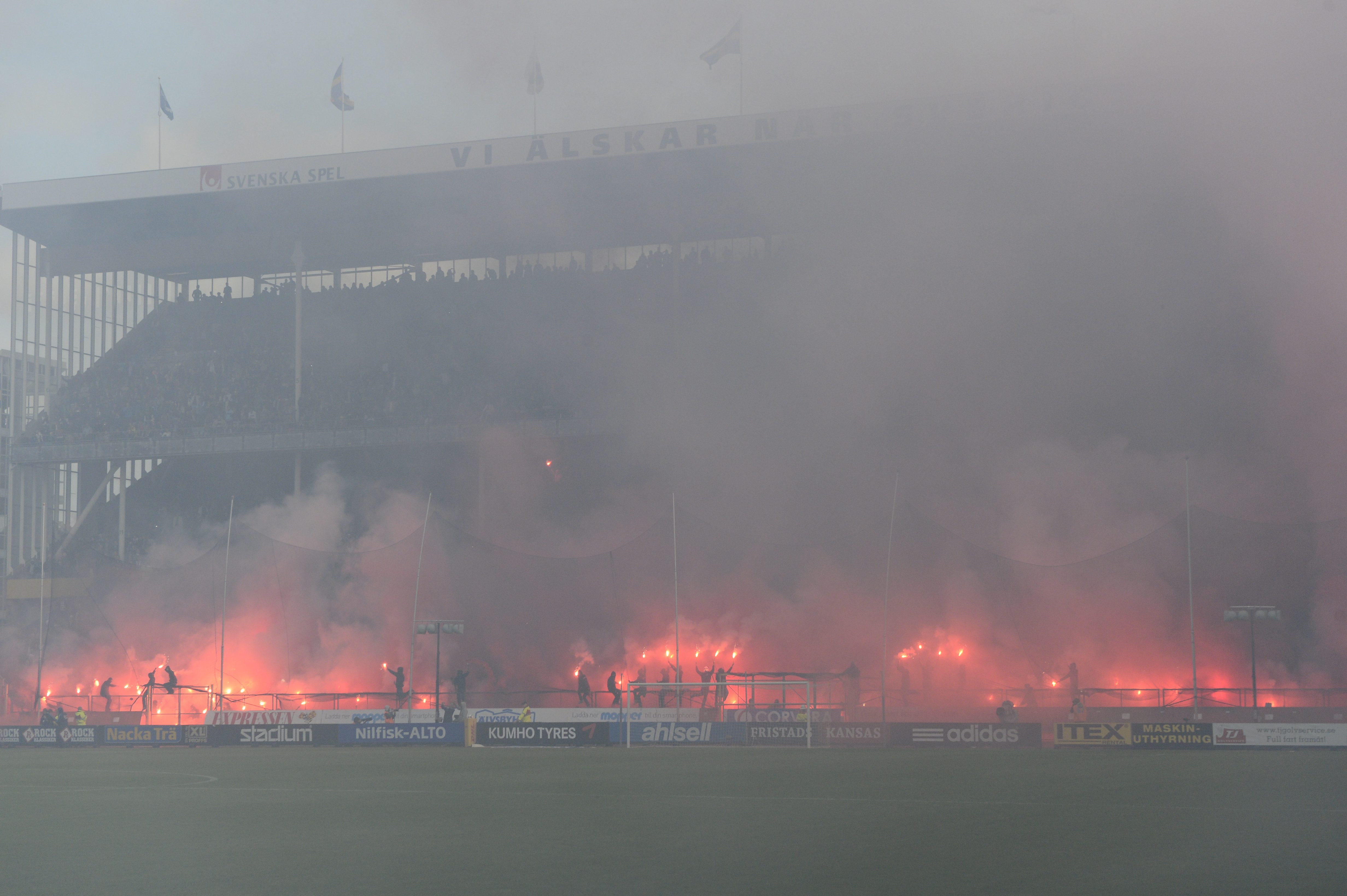 Sista derbyt på Råsunda, Djurgarden, AIK