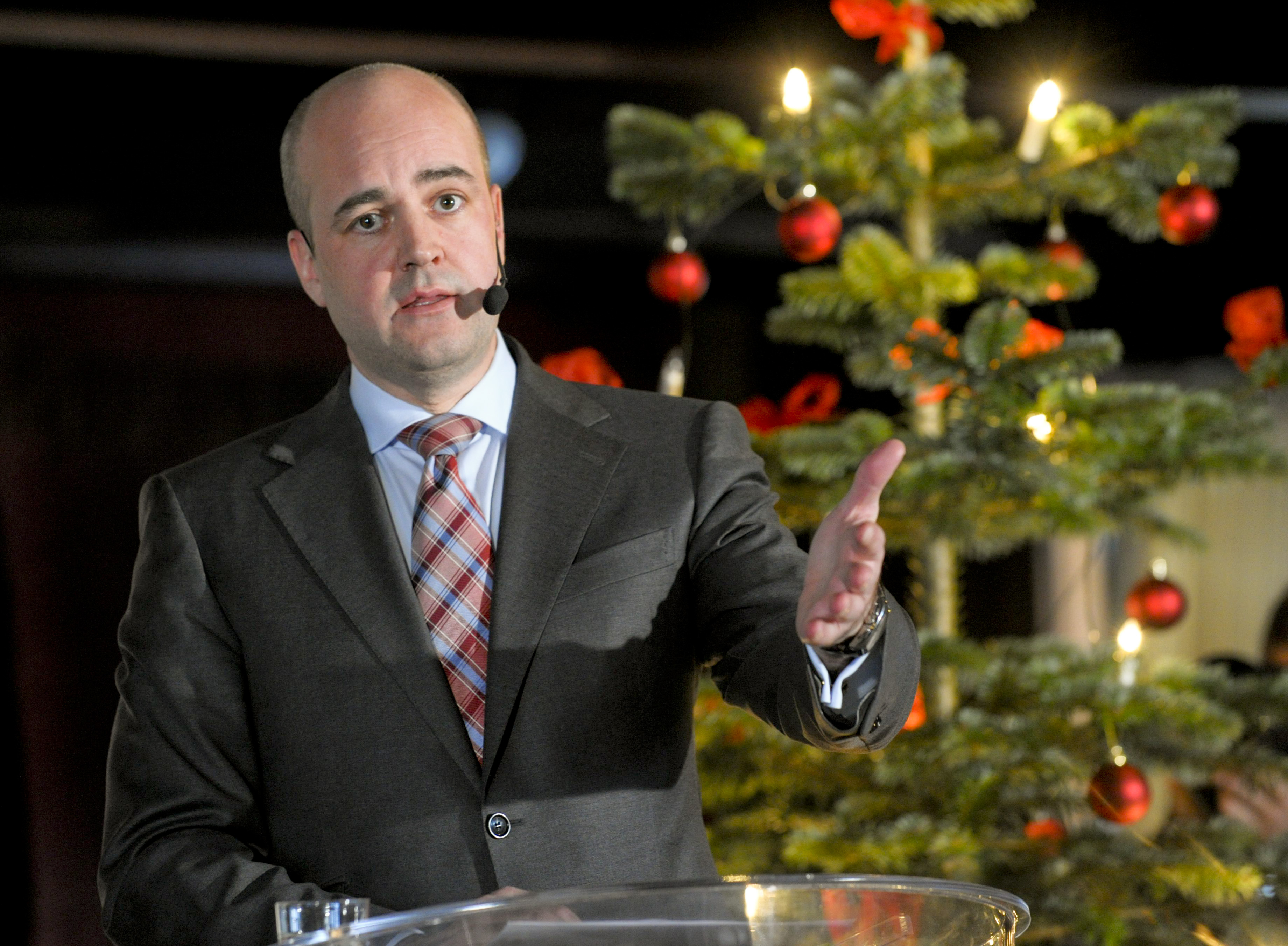 Fredrik Reinfeldt, Självmordsbombare, Julruschbombaren, Terror, Moderaterna, Alliansen