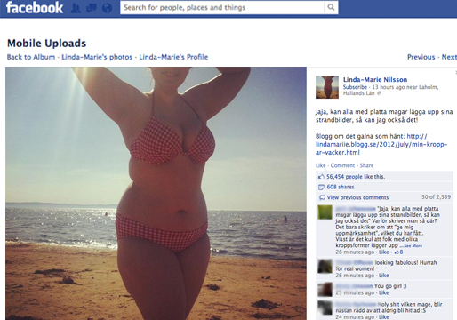 Kroppsideal, Sommar2012, Bikini