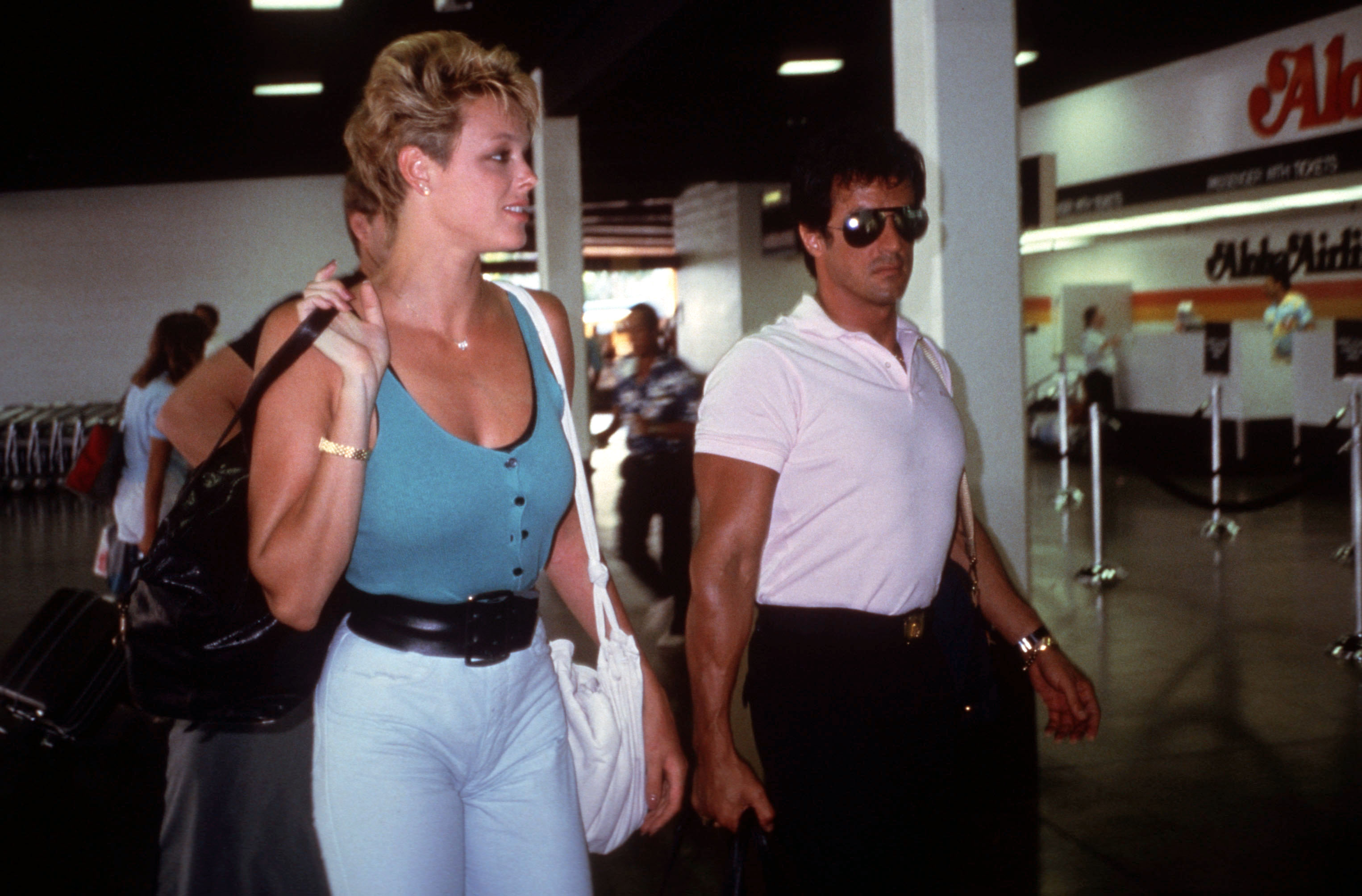 giftermål, Brigitte Nielsen, Sinnessjuk, Hollywood, Sylvester Stallone, Jennfer Flavin, Äktenskap