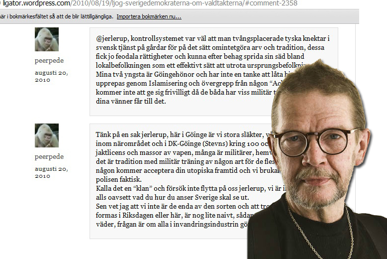 Pär Norling,  Peer Pedersen, Sverigedemokraterna, Uteslutning, Willy Christiansson