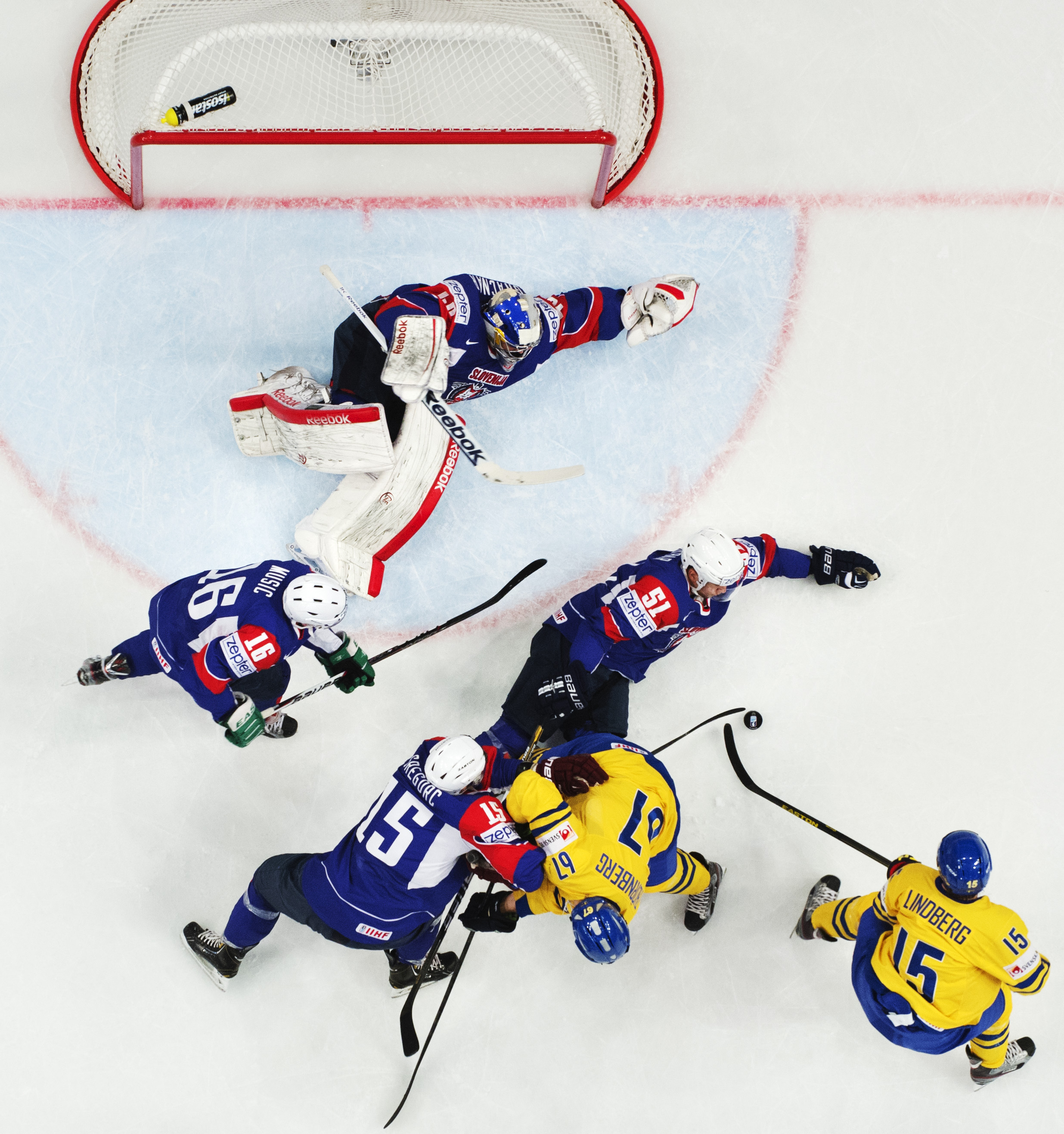 Slovenien, Hockey-VM, Sverige, Tre Kronor