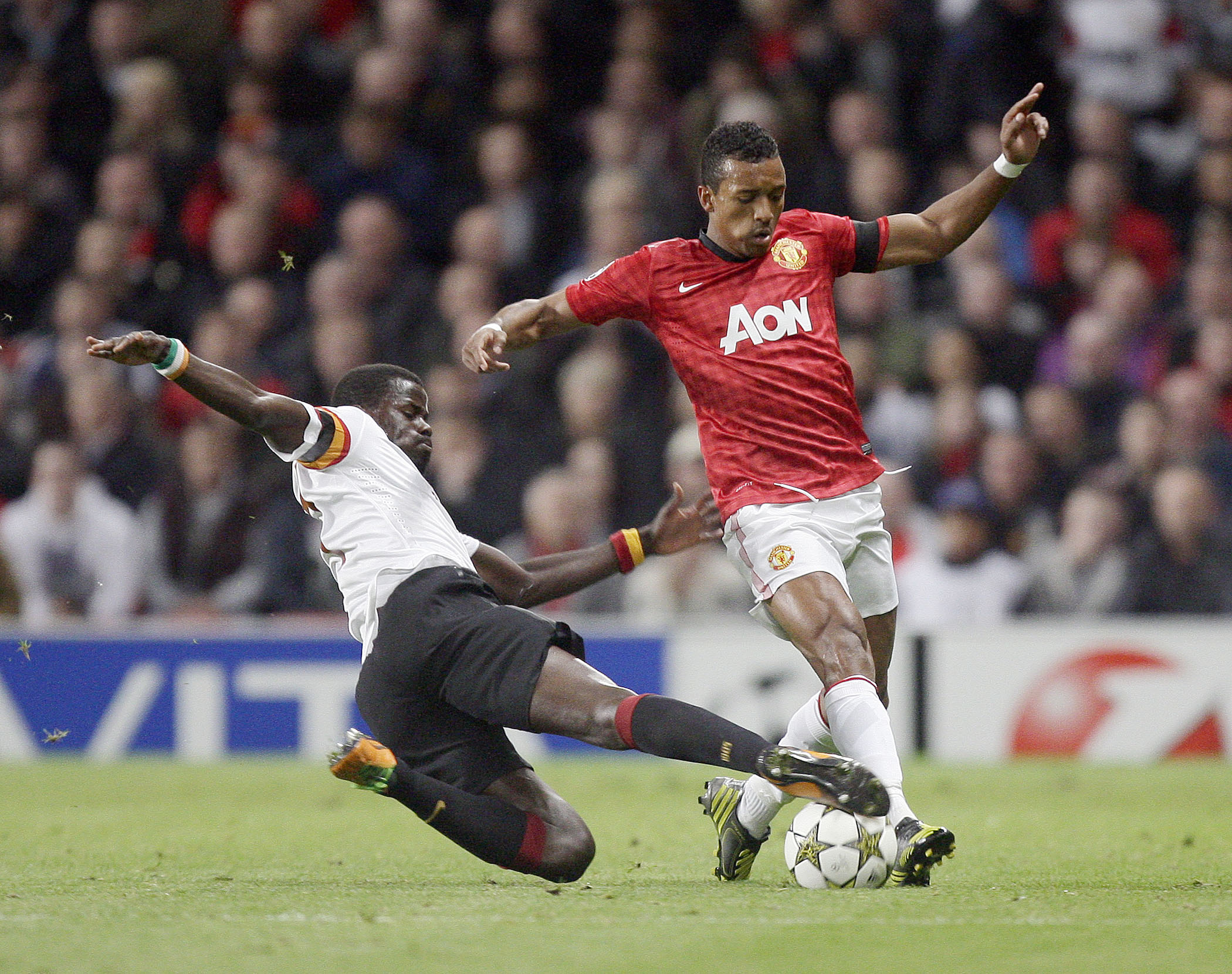 Johan Elmander, Galatasaray, Champions League, Manchester United