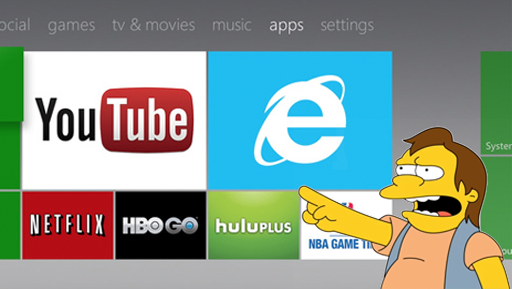 Xbox 360, Internet Explorer