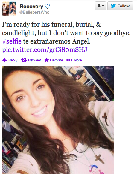 Tumblr, Bildpsecial, Begravningsselfie, Selfie, Begravning