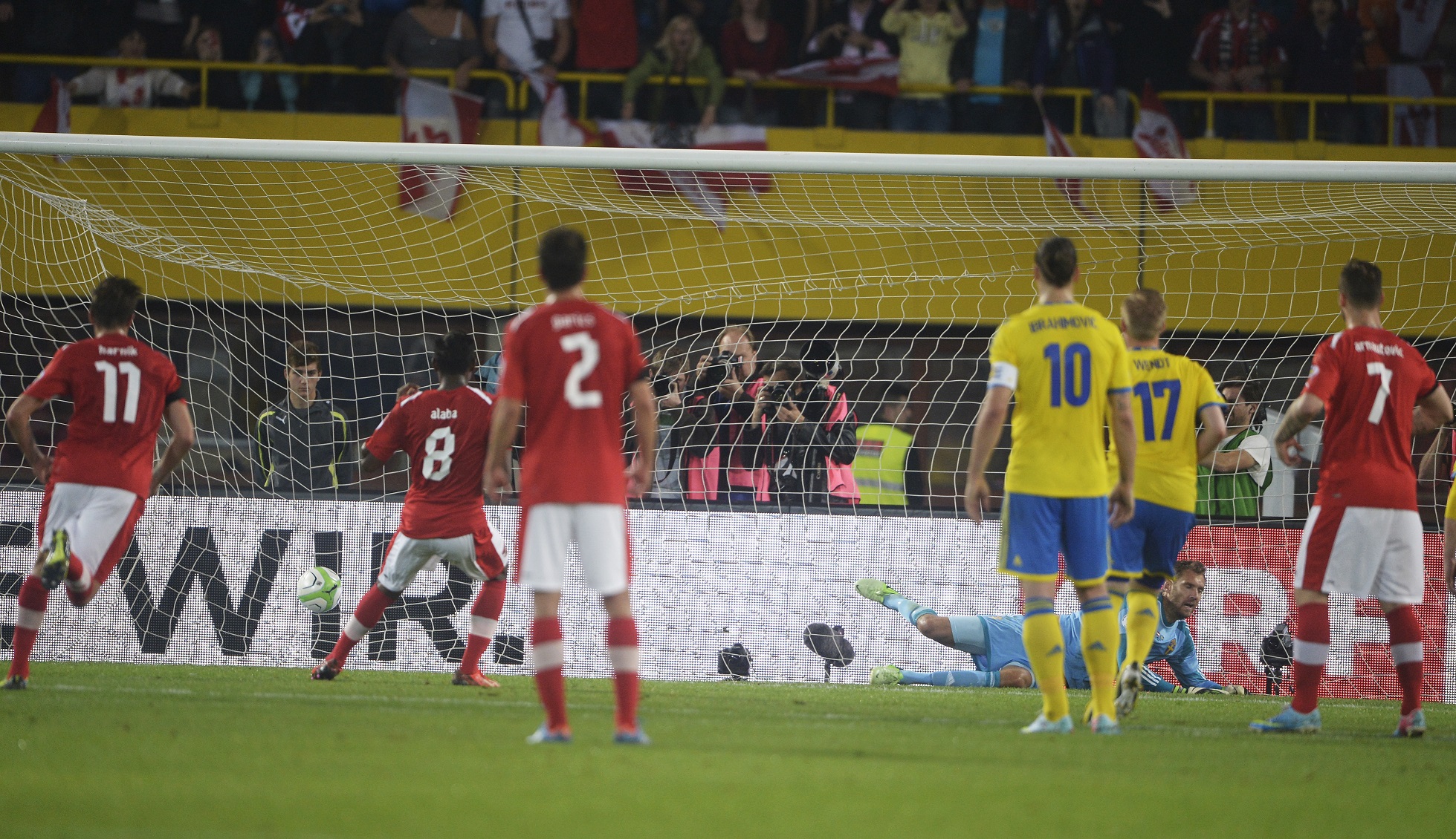Sverige, Österrike, VM-kval, Fotboll