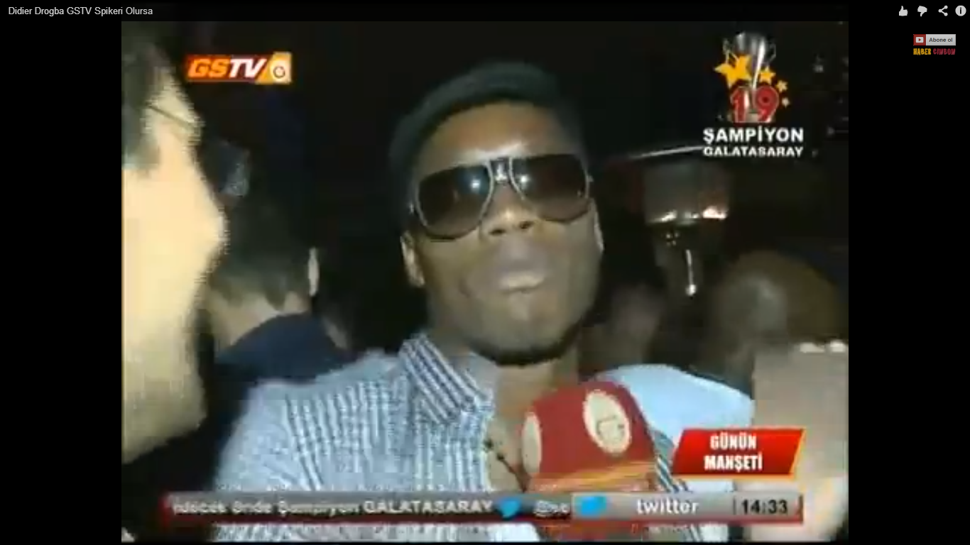 Didier Drogba, Johan Elmander, Erkan Zengin, Galatasaray, VideoExtra